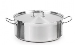 КОТЕЛ 10л низкий нерж.тройное дно d=320 h=120, ИНДУКЦИЯ