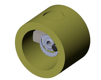 Барабан (котлета, одинарный, диам. формы от 60 до 120 мм по заказу) ИПКС-123М-1