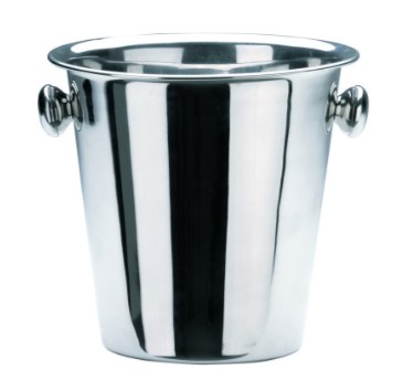Ведро для льда 1,15 л. нерж. d=13 см. Abert