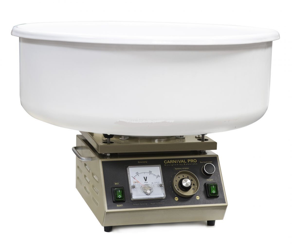 Аппарат для сахарной ваты RoboLabs Carnival (пластиковый ловитель)