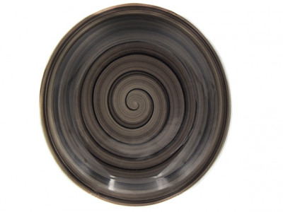 Тарелка 240 мм мелкая ф.707 "Универсал" (Infinity (черная)) 9С2531Ф34