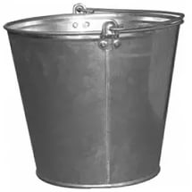 Ведро для льда 1,6 л. нерж. d=14 см. MGsteel