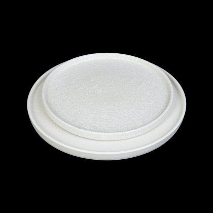 ТАРЕЛКА с бортом 10'' 260мм, слоновая кость фк8012