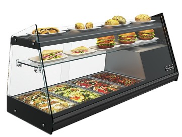 Витрина холодильная Carboma Azha AC38 SM 1,5-11 AZHA с полкой