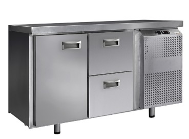 Стол для холодильный Finist СХСм-700-1/2 1 дверь, 2 ящика