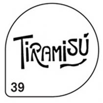 Трафарет&quot;Tiramisu&quot;d26 см пластикMASK 39