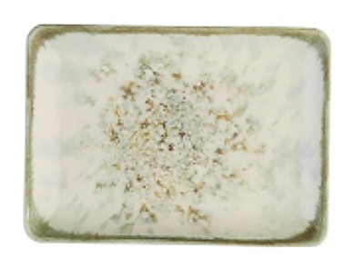 KUTAHYA Unearth BNTAN18DU890550 Тарелка плоская прямоугольная без полей (18*13см, h2,3см)