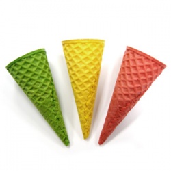 Вафельный сахарный рожок Ассорти 110" 225шт