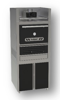 Печь + подставка + полка для подогрева FIRE-50-L BC (1050х930х1885)