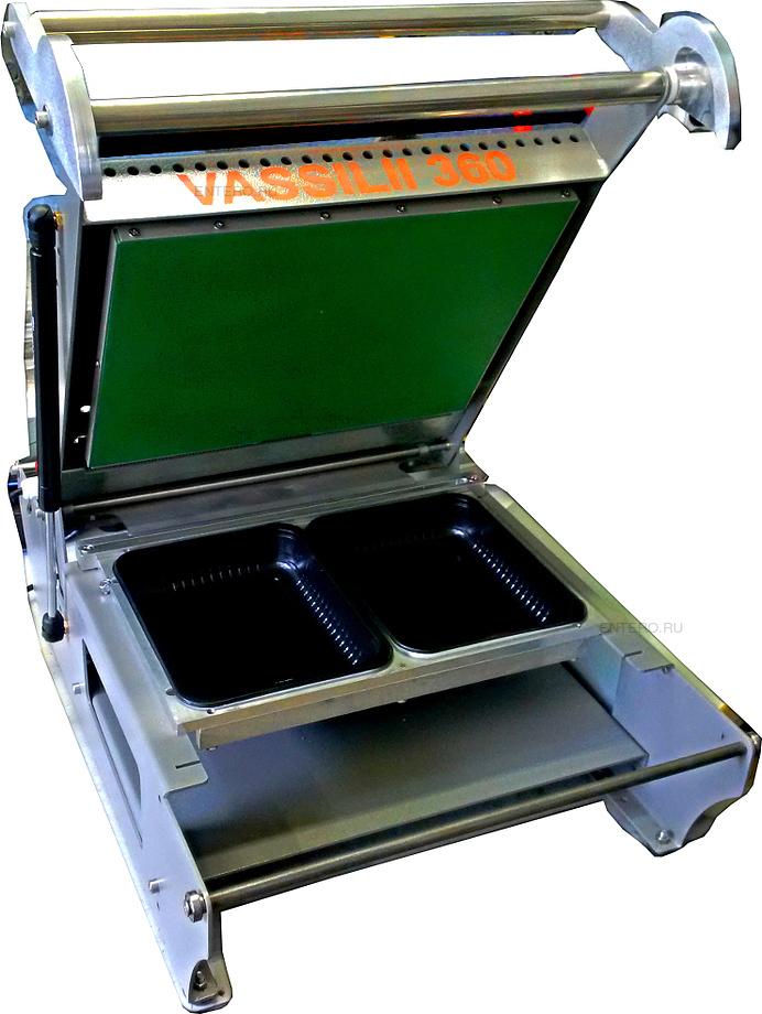 Запайщик лотков VASSILII 360К с контурной обрезкой