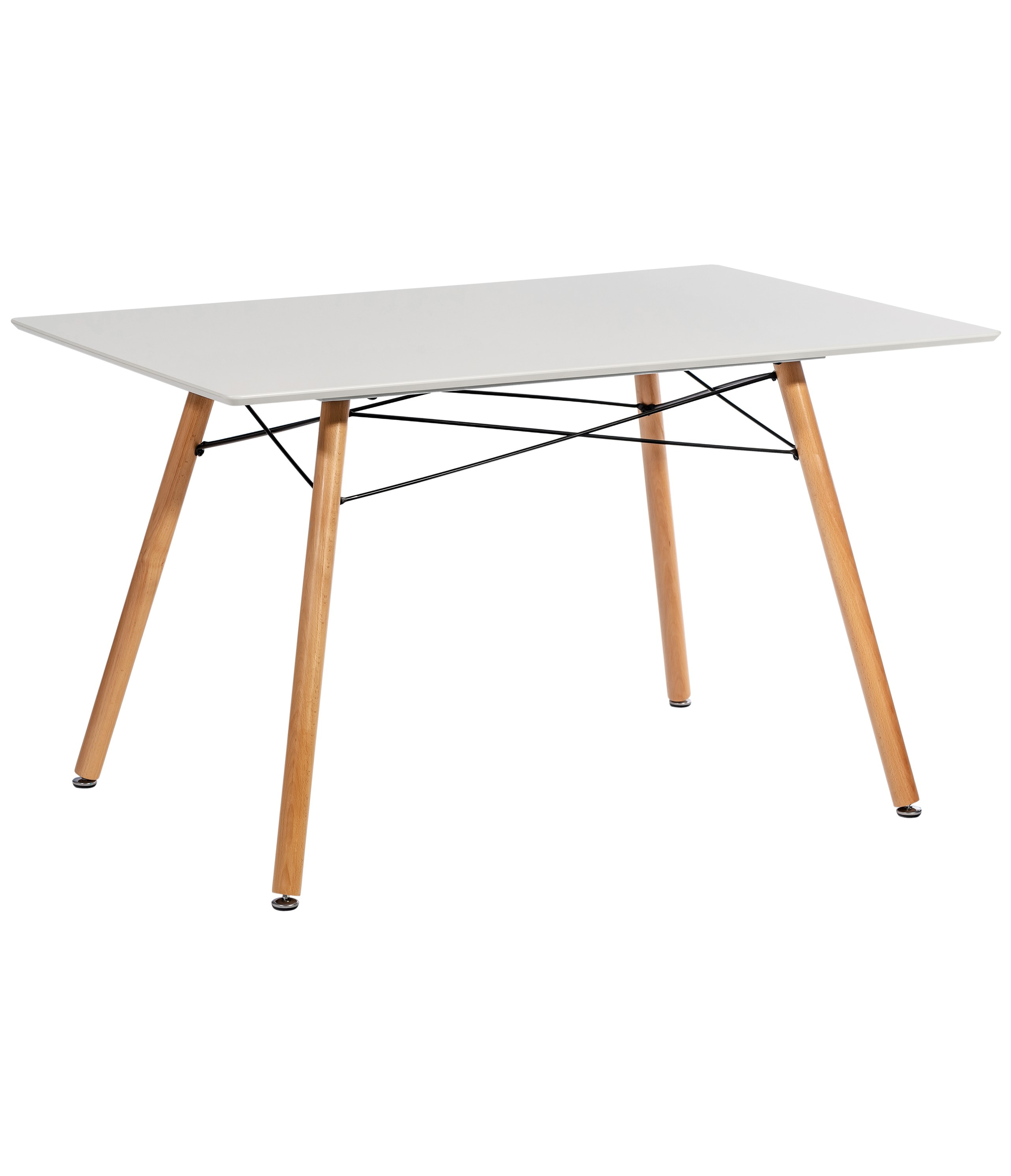 СТОЛ EAMES DSW RECTANGLE БЕЛЫЙ