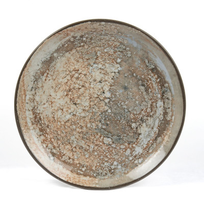 GBSEO27DUR1475 Тарелка круглая  d=27 см., плоская, фарфор цвет светло- корич.комб., Mars R1475