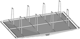 Структура для жарки кур-гриль GRP 825