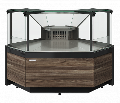 Боковина со стеклопакетом GC111 закрытые модули (ПЛАСТИК+МДФ), шт