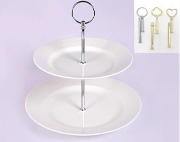 Этажерка двухъярусная ф.653а "653а" (Белое изделие) 9С1293Ф34