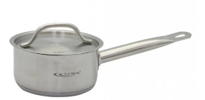 Ковш КТ-ОБ-КВК-14 350040 (Общепит-Шеф, 1,0л, с/кр, 14х7 см, ТРС) Катунь