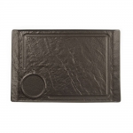 Блюдо прямоугольное «Organic-Black», 35*20 см 81200039