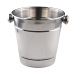 Ведро для льда 1,6 л. нерж. d=14 см. MGsteel