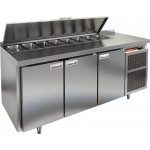 СТОЛ ДЛЯ САЛАТОВ HICOLD SL1-112GN (1/3) C КРЫШК.