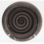 Тарелка 200 мм мелкая ф.707 "универсал" 9С2524Ф34 рис. № 2389 "Infinity" (черная) 