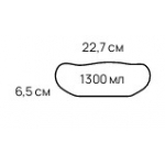 Тарелка МП814