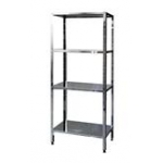 Стеллаж кух. нерж СКН-1200 (1200х500х1600)(ПРОФ)