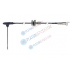 Датчик температурный погружной для измерения температуры в толще продукта кабель PTFE присоединение 